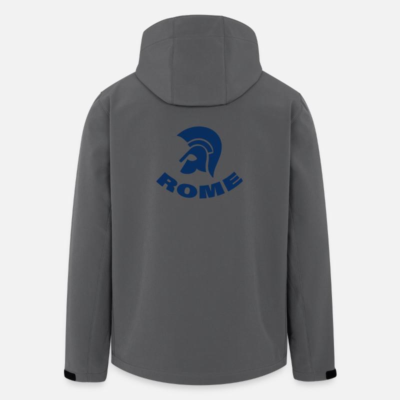 Rome - Men’s Recycled Softshell Jacket by Stanley/Stella - anthracite