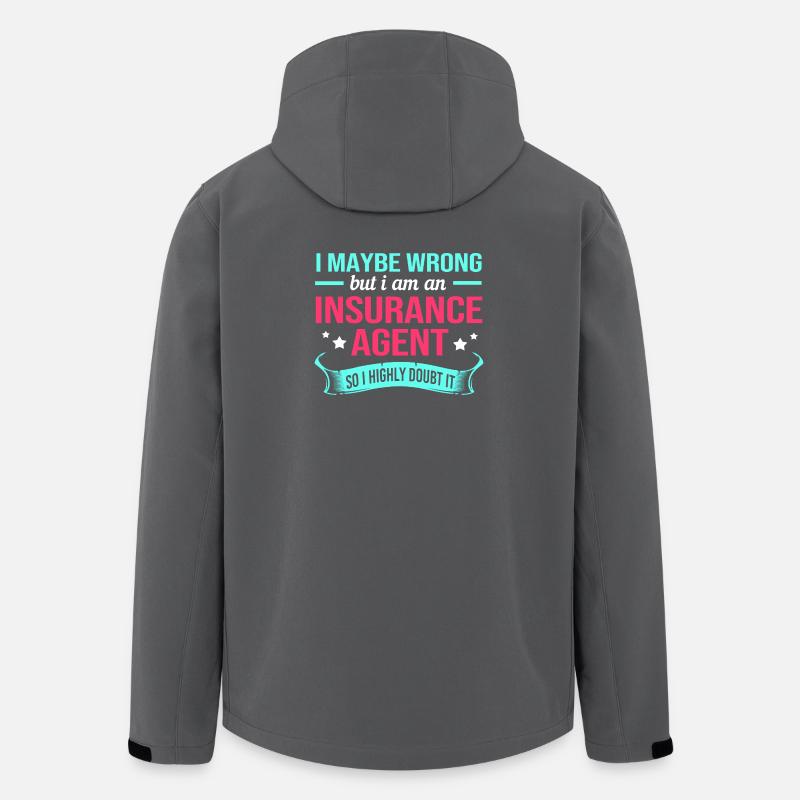 Versicherung Versicherungsagent Vermögen - Recycelte Männer Softshell-Jacke von Stanley/Stella - Anthrazit