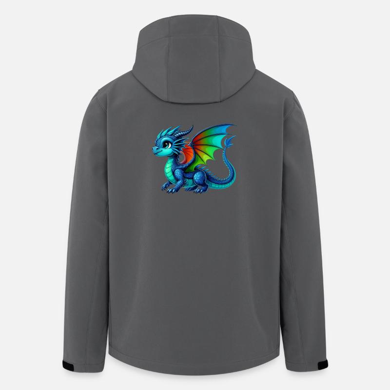 Dragon - Veste softshell homme en polyester recyclé Stanley/Stella - charbon