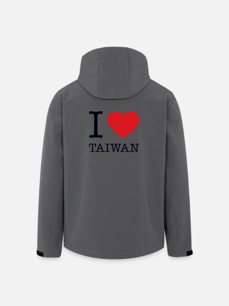 J’ADORE TAÏWAN - Veste softshell homme en polyester recyclé Stanley/Stella - charbon