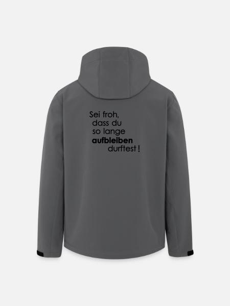 Stay up - Men’s Recycled Softshell Jacket by Stanley/Stella - anthracite