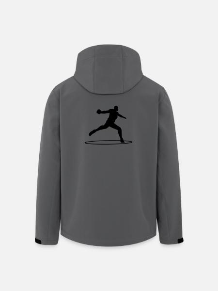 Discus thrower - Men’s Recycled Softshell Jacket by Stanley/Stella - anthracite
