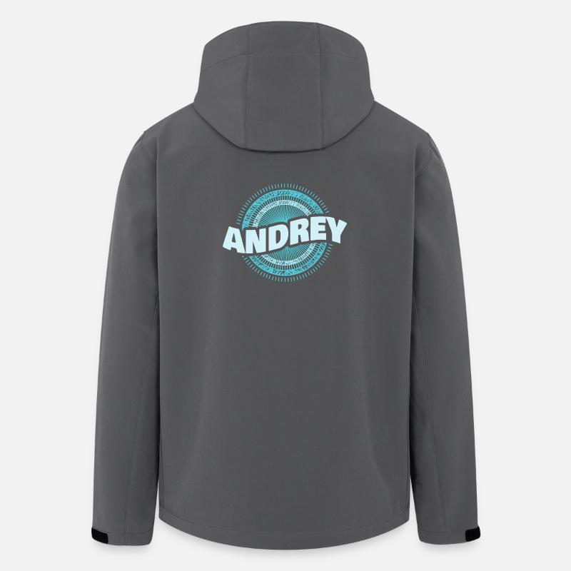 Andrey - Men’s Recycled Softshell Jacket by Stanley/Stella - anthracite