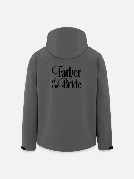 Père de la mariée - Veste softshell homme en polyester recyclé Stanley/Stella - charbon