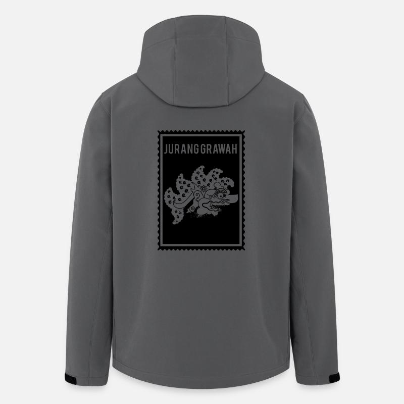 Jurang Grawah -Wayang - Men’s Recycled Softshell Jacket by Stanley/Stella - anthracite