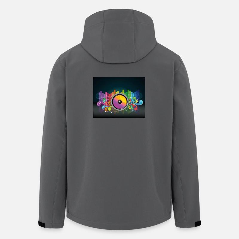 party time - Recycelte Männer Softshell-Jacke von Stanley/Stella - Anthrazit