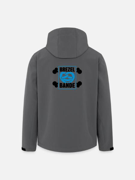 brezel bande - Recycelte Männer Softshell-Jacke von Stanley/Stella - Anthrazit