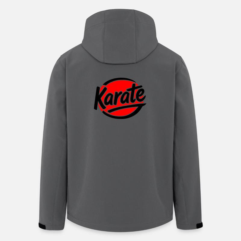 Karate - Recycelte Männer Softshell-Jacke von Stanley/Stella - Anthrazit