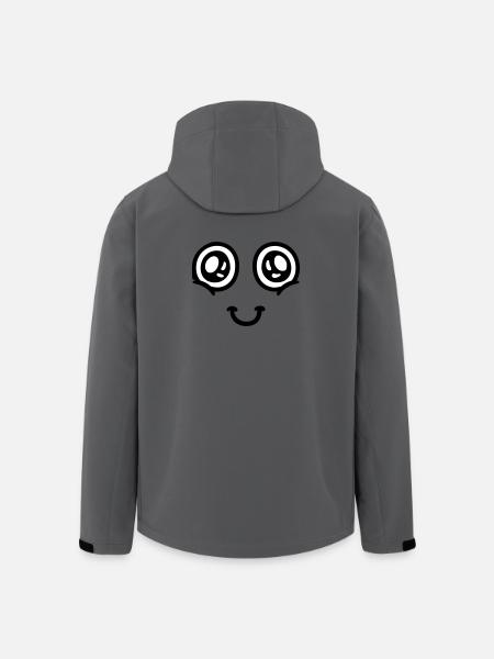 Head in the Clouds - Men’s Recycled Softshell Jacket by Stanley/Stella - anthracite
