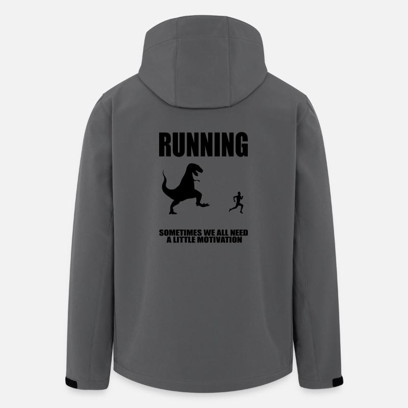 running motivation - Men’s Recycled Softshell Jacket by Stanley/Stella - anthracite