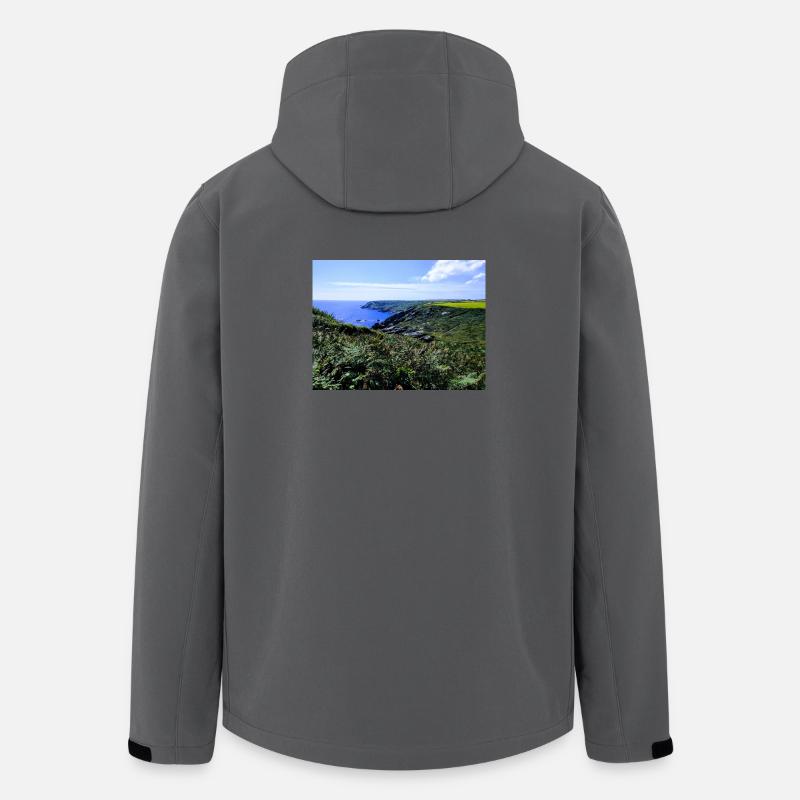 Cornwall - Men’s Recycled Softshell Jacket by Stanley/Stella - anthracite