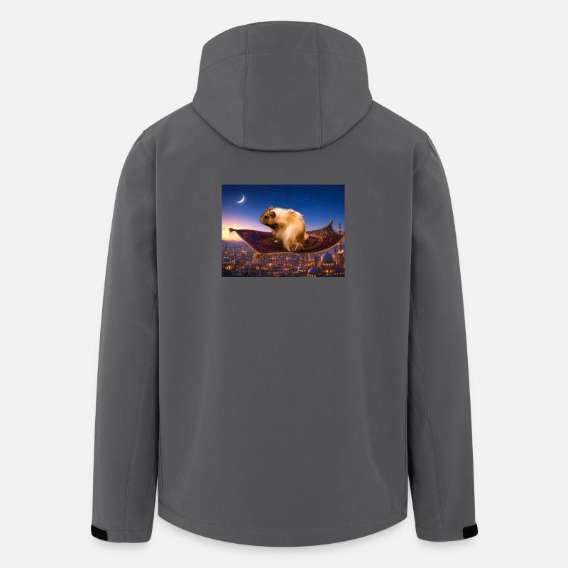 Chico 11: Chico in Aladdin - Recycelte Männer Softshell-Jacke von Stanley/Stella - Anthrazit