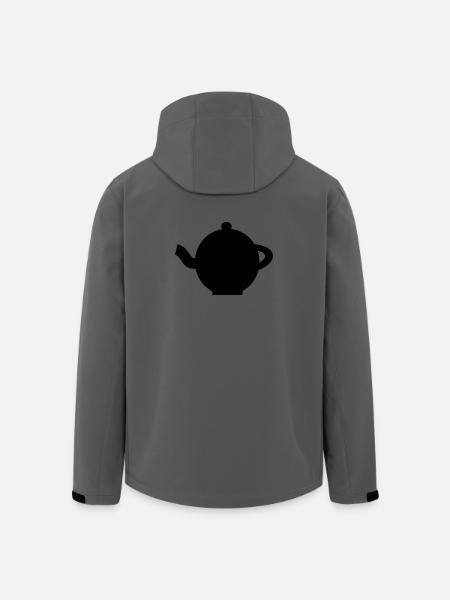 Teapot - Men’s Recycled Softshell Jacket by Stanley/Stella - anthracite