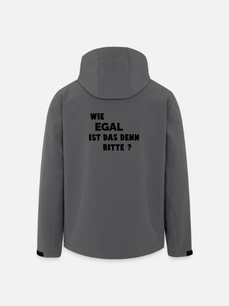 How does it matter - Men’s Recycled Softshell Jacket by Stanley/Stella - anthracite