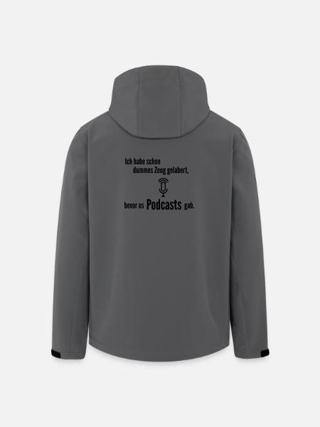 before podcast - Men’s Recycled Softshell Jacket by Stanley/Stella - anthracite