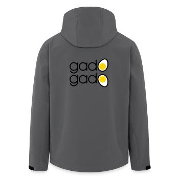 Indonesischer Gado Gado - Recycelte Männer Softshell-Jacke von Stanley/Stella - Anthrazit - Hinten - AI Model Male 185 light (185cm)