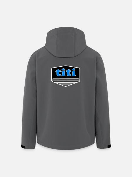 Titi - Men’s Recycled Softshell Jacket by Stanley/Stella - anthracite