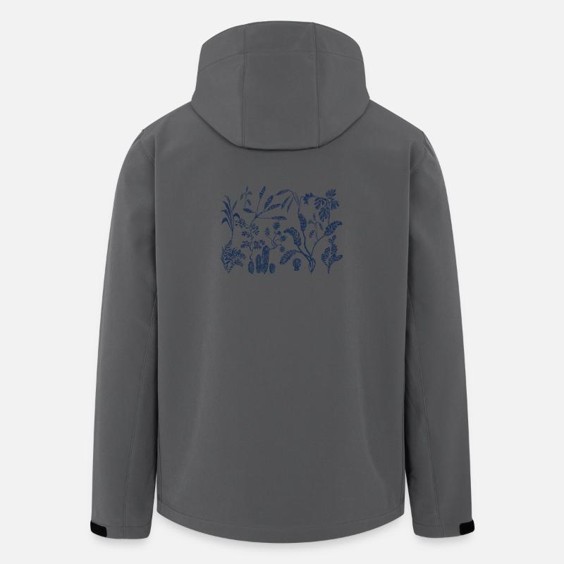 JUNGLE - Men’s Recycled Softshell Jacket by Stanley/Stella - anthracite