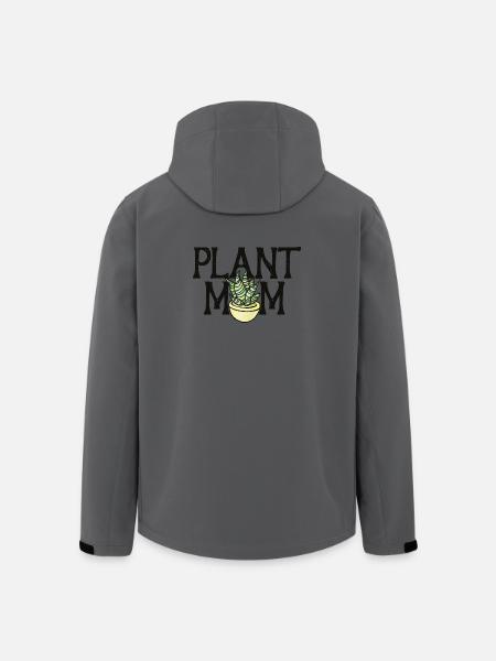 Plant Mom Bloom Pot - Men’s Recycled Softshell Jacket by Stanley/Stella - anthracite
