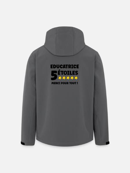educator - Men’s Recycled Softshell Jacket by Stanley/Stella - anthracite