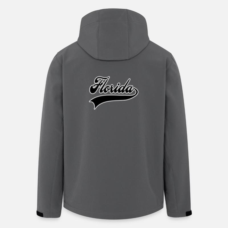 florida - Recycelte Männer Softshell-Jacke von Stanley/Stella - Anthrazit