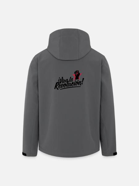 revolution fist - Men’s Recycled Softshell Jacket by Stanley/Stella - anthracite