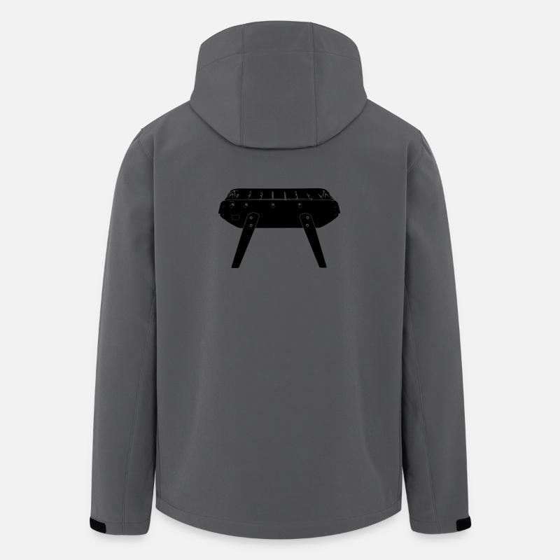 Tisch für Tischfußball - Recycelte Männer Softshell-Jacke von Stanley/Stella - Anthrazit