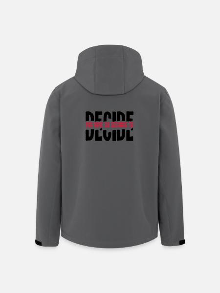 2541614 15682855 decide - Veste softshell homme en polyester recyclé Stanley/Stella - charbon