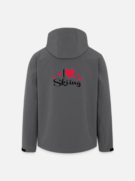 ski - Men’s Recycled Softshell Jacket by Stanley/Stella - anthracite