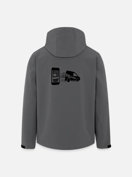 Online shopping and car delivery - Men’s Recycled Softshell Jacket by Stanley/Stella - anthracite