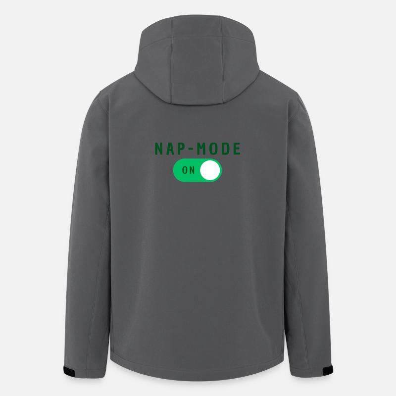 Nap Mode Active - Men’s Recycled Softshell Jacket by Stanley/Stella - anthracite