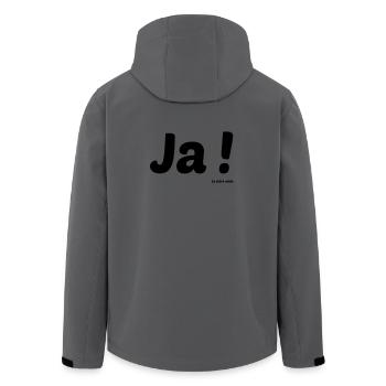 Ja es stoert mich - Veste softshell homme en polyester recyclé Stanley/Stella - charbon - Dos - AI Model Male 185 light (185cm)