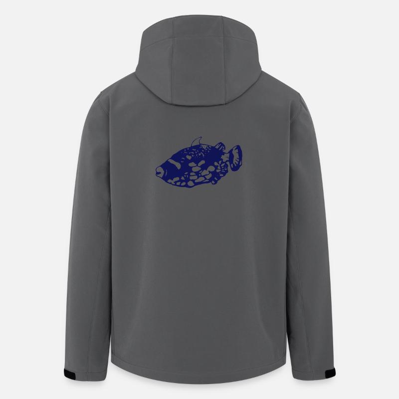 PANTHER SETZLING - Recycelte Männer Softshell-Jacke von Stanley/Stella - Anthrazit