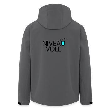 Niveau complet - Veste softshell homme en polyester recyclé Stanley/Stella - charbon - Dos - AI Model Male 185 light (185cm)