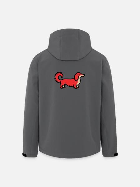 Irish Setter Retriever Red - Men’s Recycled Softshell Jacket by Stanley/Stella - anthracite