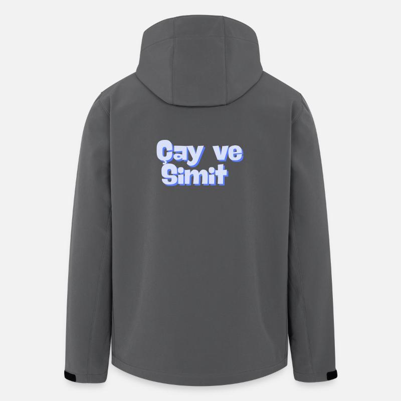 Cay & Simit - Men’s Recycled Softshell Jacket by Stanley/Stella - anthracite