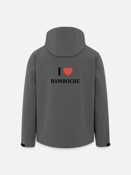 Bamboche - Men’s Recycled Softshell Jacket by Stanley/Stella - anthracite