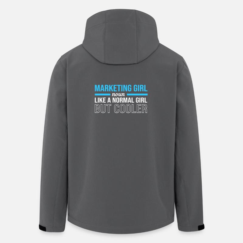 Responsable marketing - Veste softshell homme en polyester recyclé Stanley/Stella - charbon