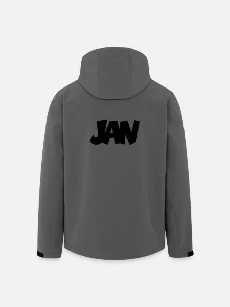 Jan - Men’s Recycled Softshell Jacket by Stanley/Stella - anthracite