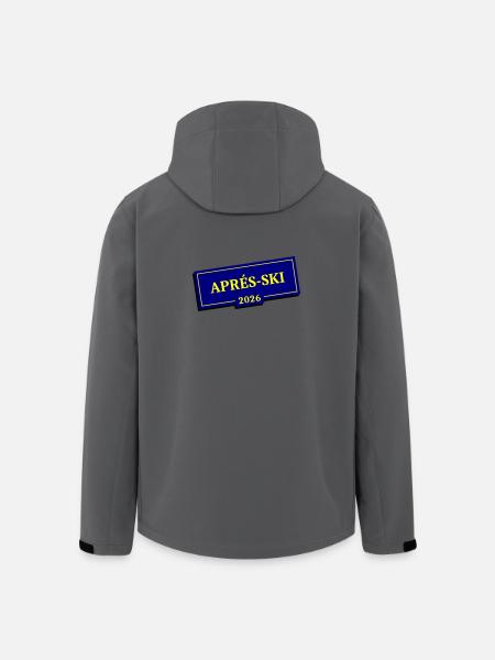 Après-ski 2026 - Men’s Recycled Softshell Jacket by Stanley/Stella - anthracite
