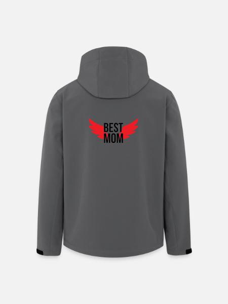 Best Mom - Mother's Day - Men’s Recycled Softshell Jacket by Stanley/Stella - anthracite