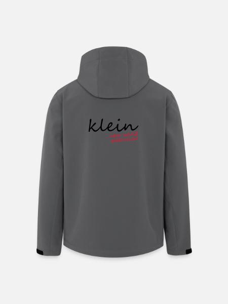 Klein aber scheiß gefährlich! - Recycelte Männer Softshell-Jacke von Stanley/Stella - Anthrazit