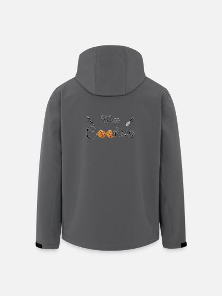 Miss cookies - Veste softshell homme en polyester recyclé Stanley/Stella - charbon