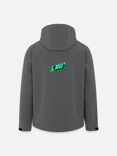 Lau' - Recycelte Männer Softshell-Jacke von Stanley/Stella - Anthrazit