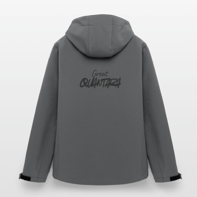 Great Quantity Graffiti Script Men’s Recycled Softshell Jacket by Stanley/Stella