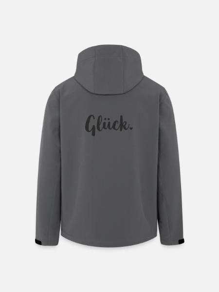 Happiness Statement - Men’s Recycled Softshell Jacket by Stanley/Stella - anthracite