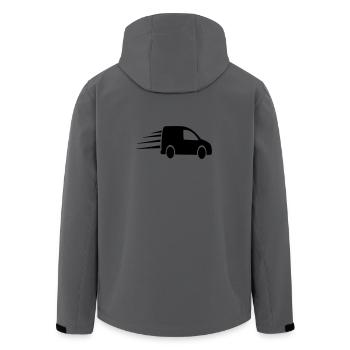 Commander une voiture bestelingen - Veste softshell homme en polyester recyclé Stanley/Stella - charbon - Dos - AI Model Male 185 light (185cm)