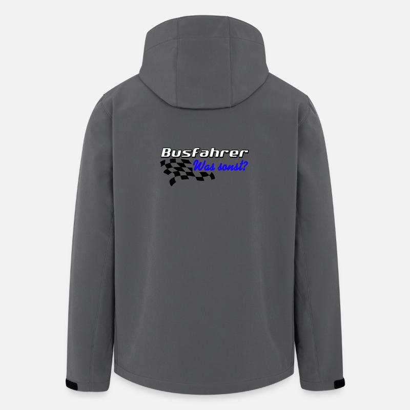 Bus driver , what else ? .......................... - Men’s Recycled Softshell Jacket by Stanley/Stella - anthracite
