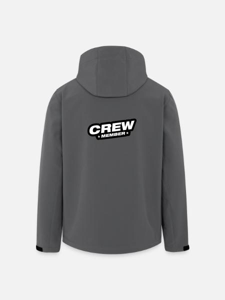 Crew Member - Men’s Recycled Softshell Jacket by Stanley/Stella - anthracite