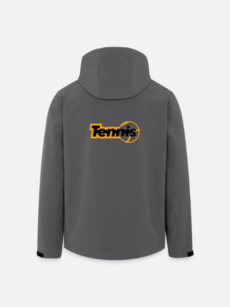 Tennis - Men’s Recycled Softshell Jacket by Stanley/Stella - anthracite